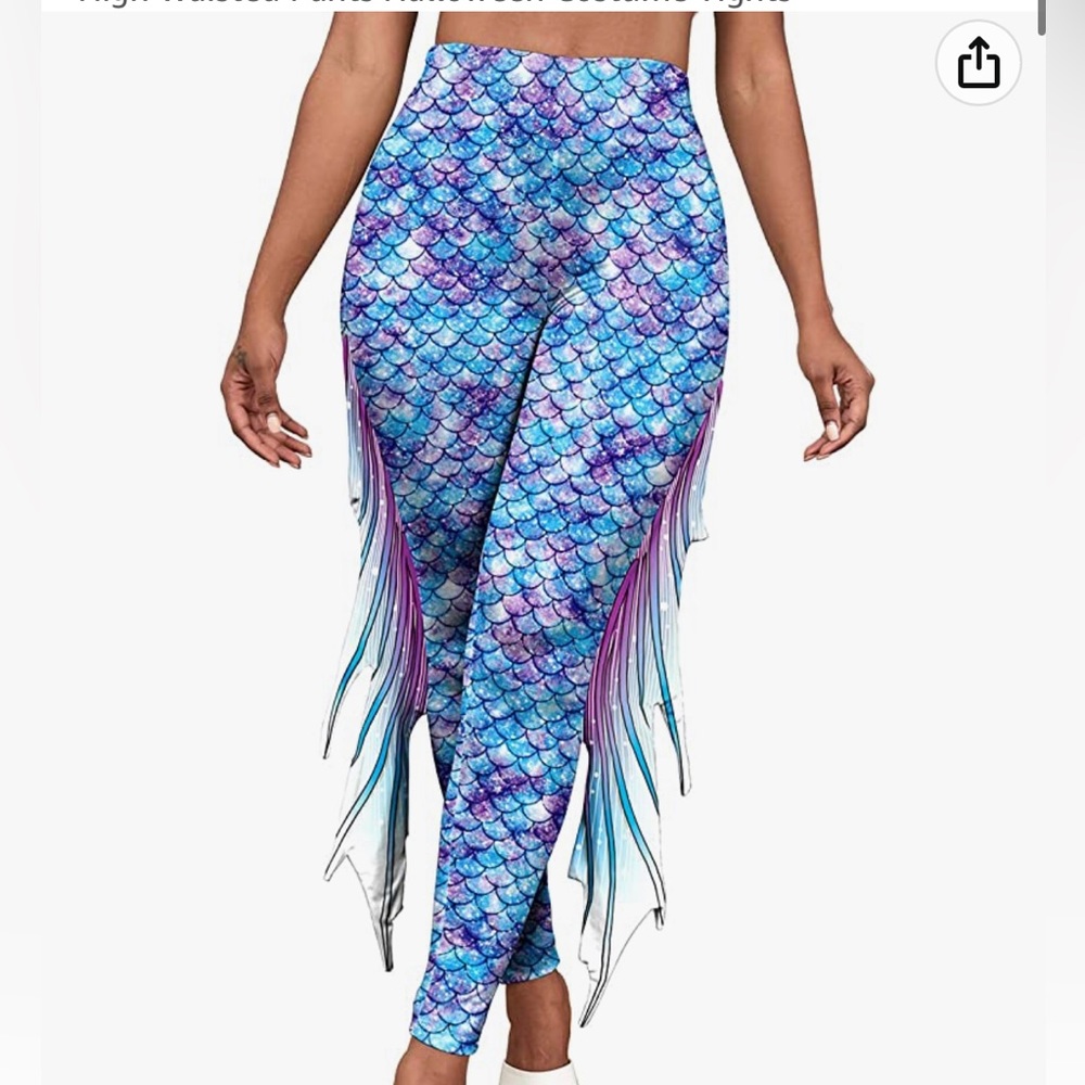 Mermaid leggings, Halloween
